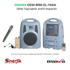 Osawa OSW-8190 / Portatif Taşınabilir Anfi Mikrofonlu